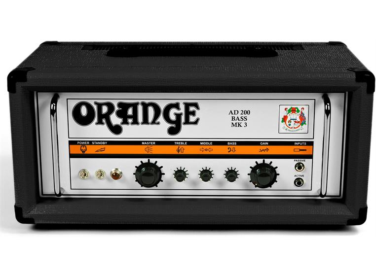 Orange AD200 MK3 200W Bass Head, BLK